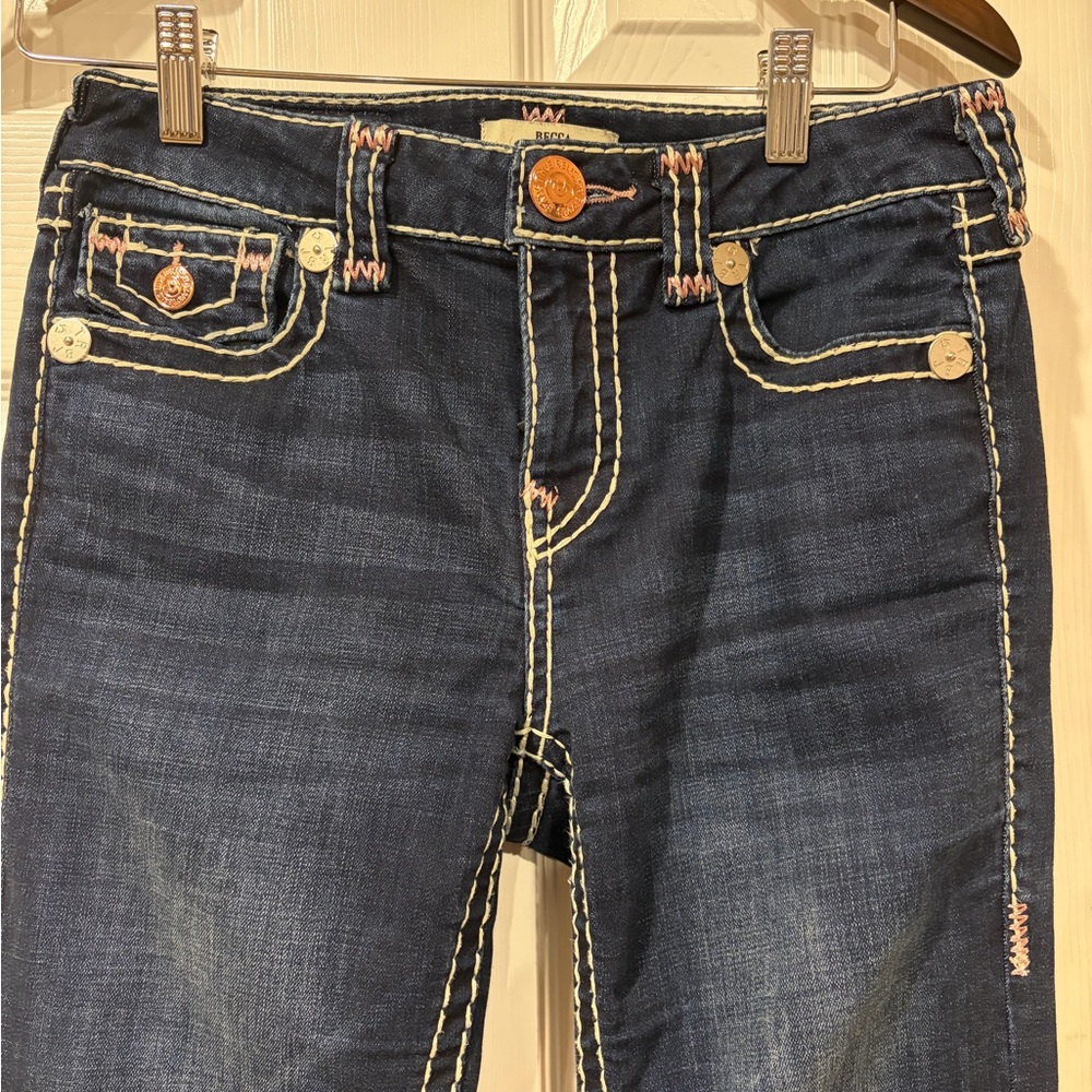 True Religion Bootcut Jeans Size 26 - Picture 4 of 9